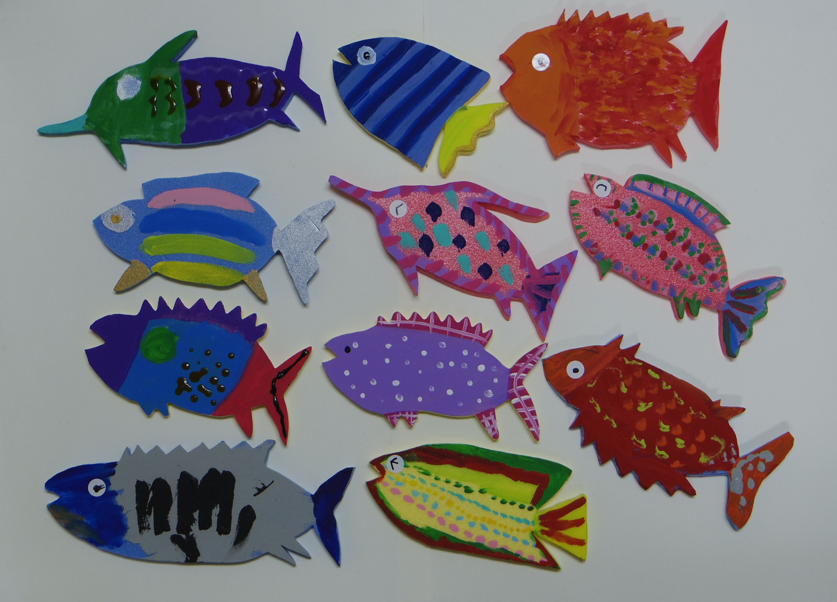 きれいな魚 ｜ 横浜で絵画教室ならあゆみ会絵画教室